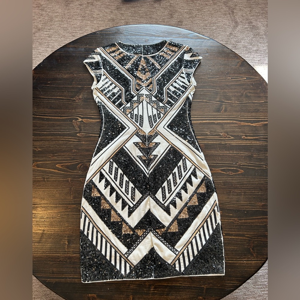 Express Sequined Dress - Picture 3 of 3